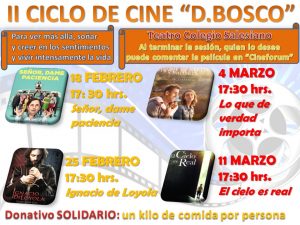 II CICLO DE CINE «DON BOSCO»