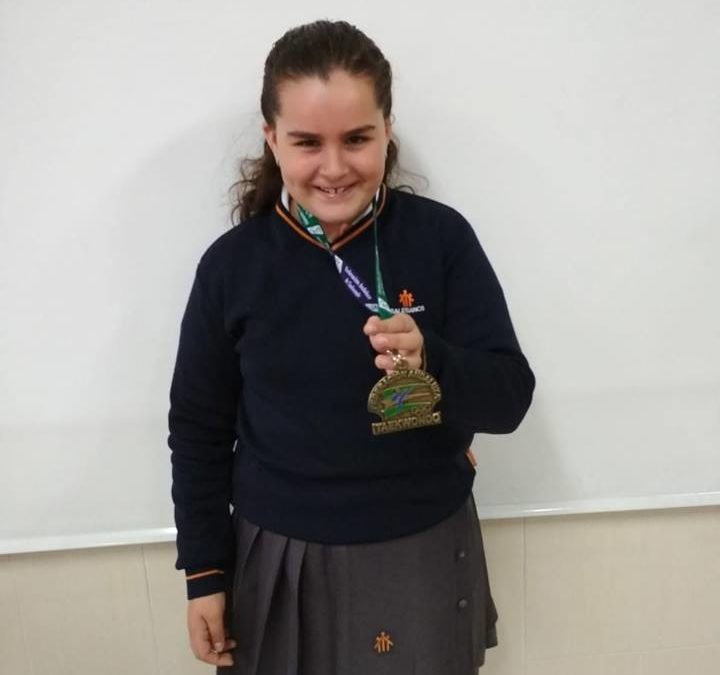 ROSA MARÍA TORRES PINO, CAMPEONA DE ANDALUCIÁ DE TAEKWONDO