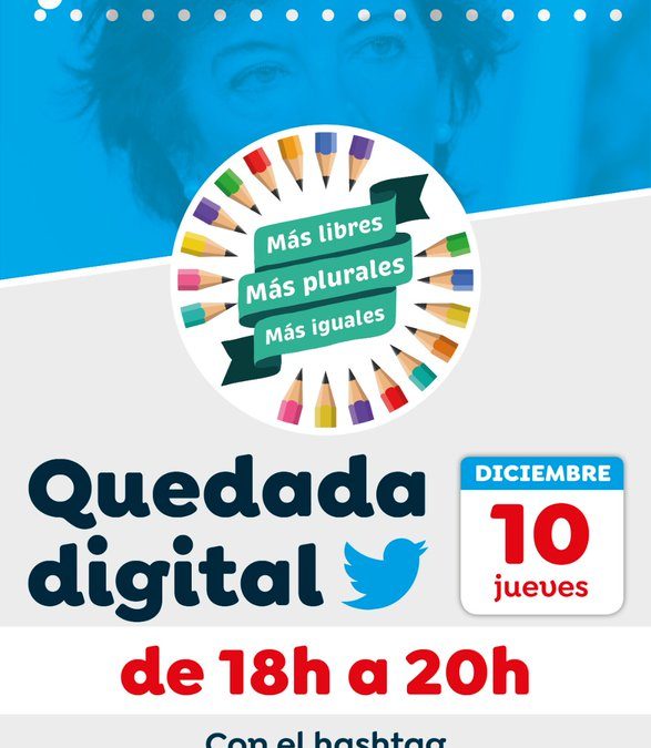 ¡SEGUIMOS! Quedada digital de 18:00 a 20:00 #maslibres